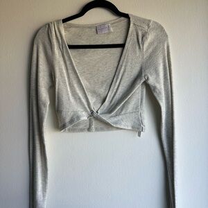 UO Heather Gray Women's Top